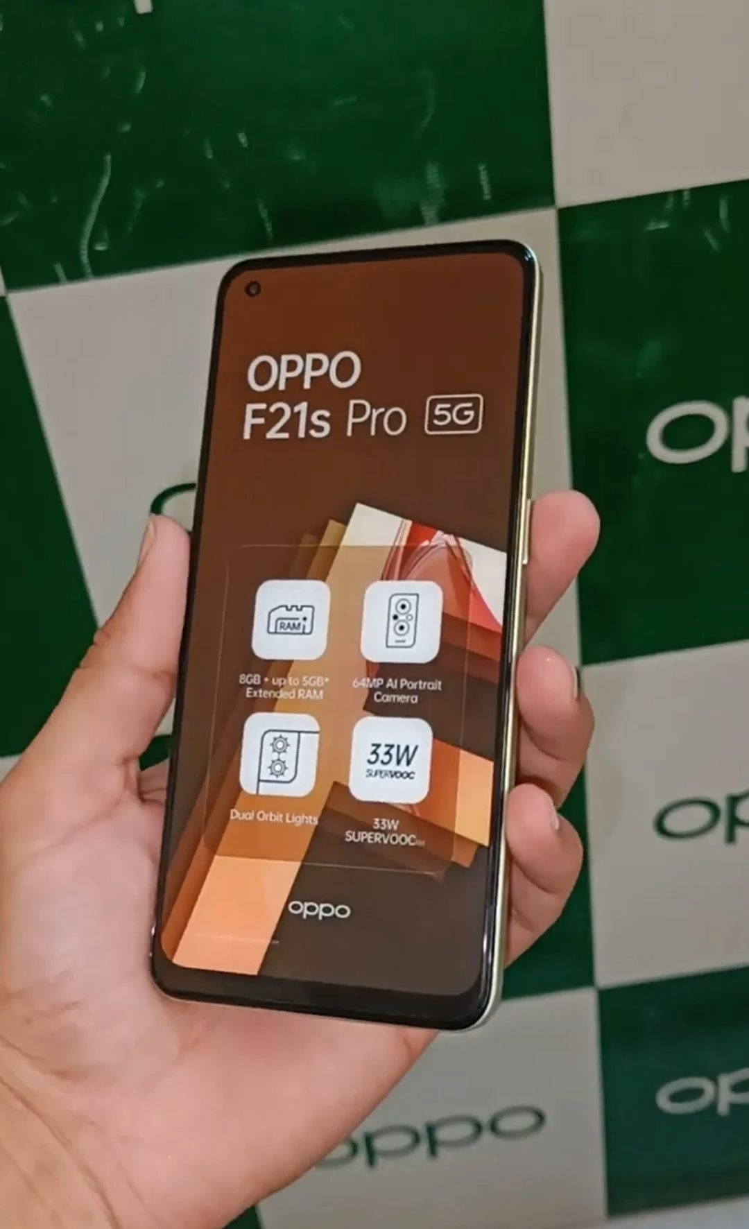 Toma en vivo OPPO F21s Pro 5G (unidad ficticia)