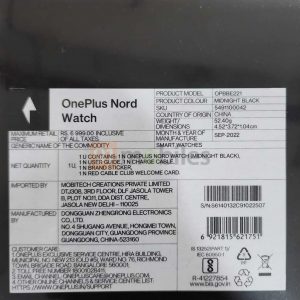 OnePlus Nord Watch Retail Box