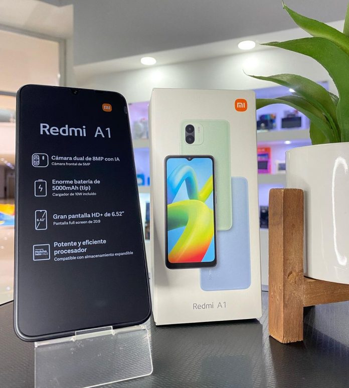 Redmi A1 live shots, press renders leaked before launch - Gizmochina