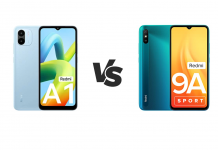 Redmi A1 vs Redmi 9A Sport – Specs Comparison Redmi A1 vs Redmi 9A Sport