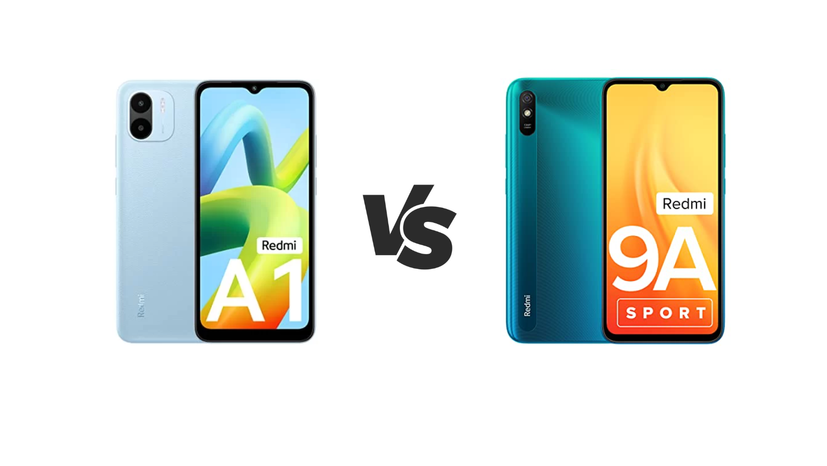 Redmi A1 frente a Redmi 9A Sport