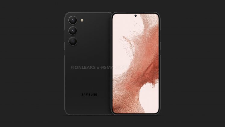 Samsung Galaxy S23 Plus render