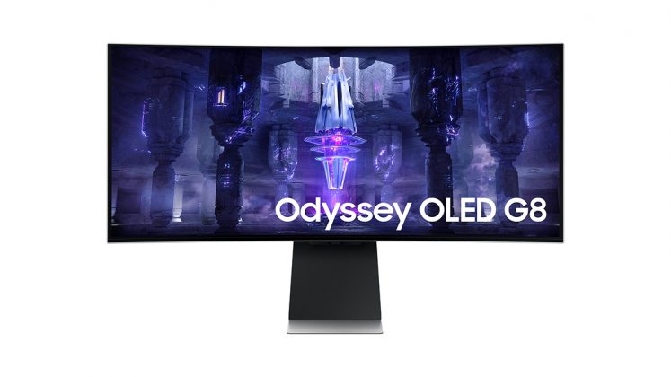 Samsung Odyssey OLED G8 curved monitor with a 34â, 175Hz QHD display unveiled - Gizmochina