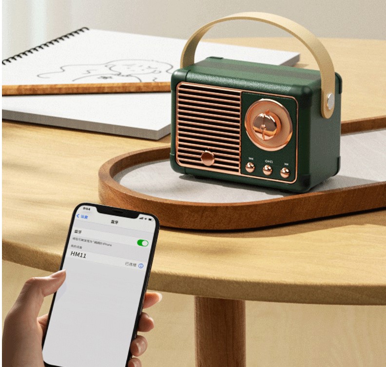 HM11 Retro Mini Bluetooth speaker