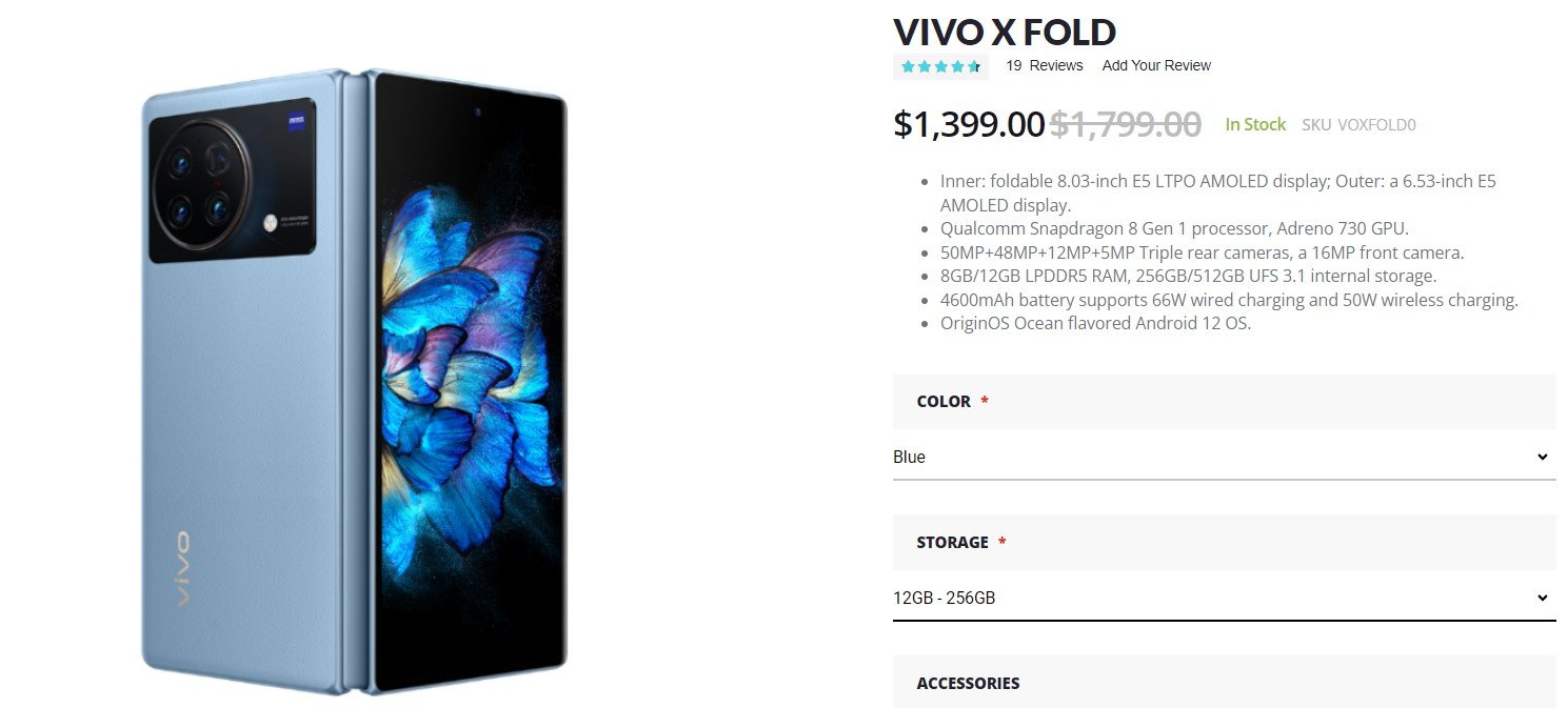 VIVO X Fold 