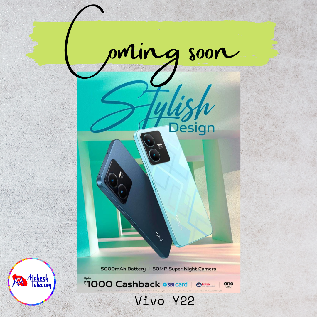 Vivo Y22 India launch poster