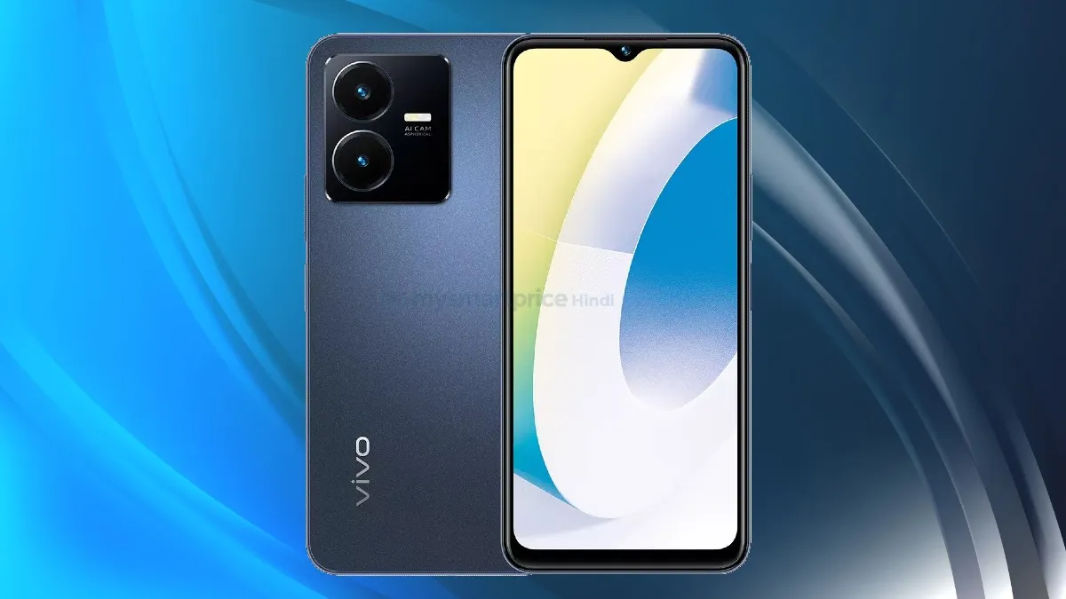 Vivo Y22 specifications, image leaked, launch seems imminent - Gizmochina