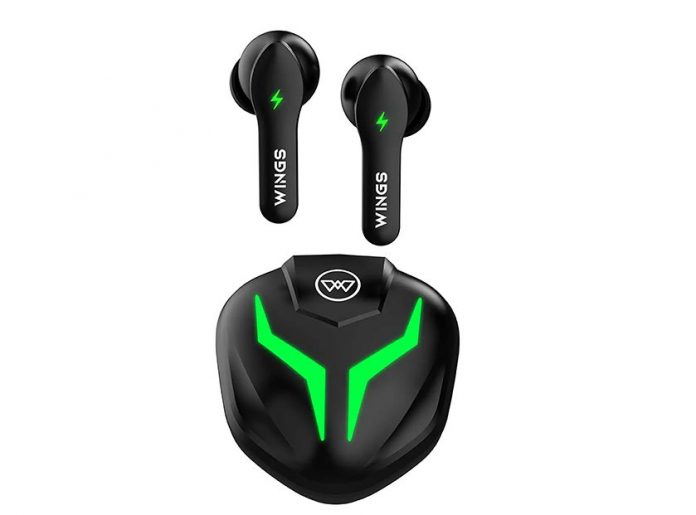 Wings Phantom 260 TWS Gaming Earbuds with up to 30hrs of playtime