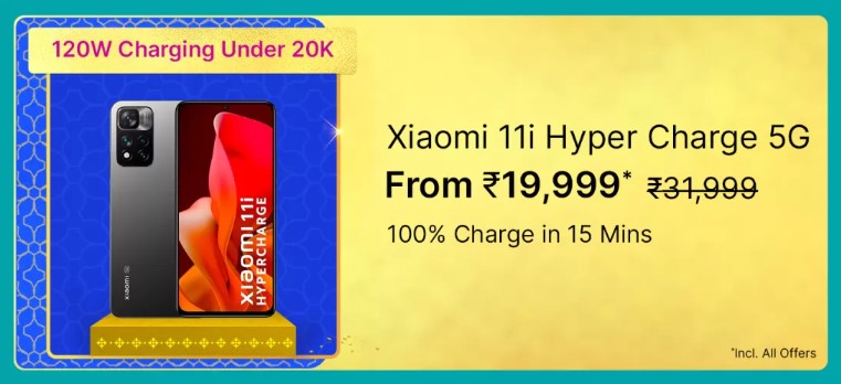 XIaomi 11i HyperCharge BBD 2022 a la venta