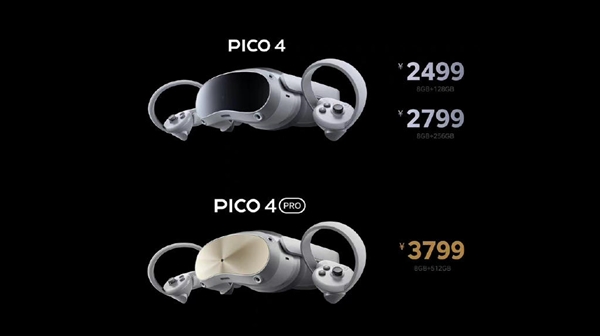 Casco de realidad virtual PICO 4 Pro