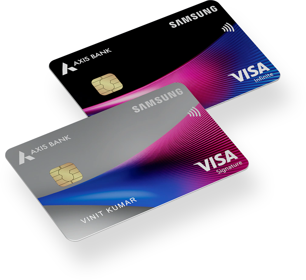 Tarjeta de crédito Samsung Axis Bank
