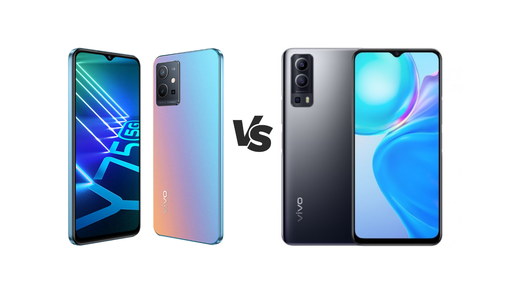 vivo Y75 frente a Y75S