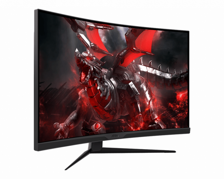 MSI G322C 32-inch 1080p curved gaming monitor with 170 Hz refresh rate ...