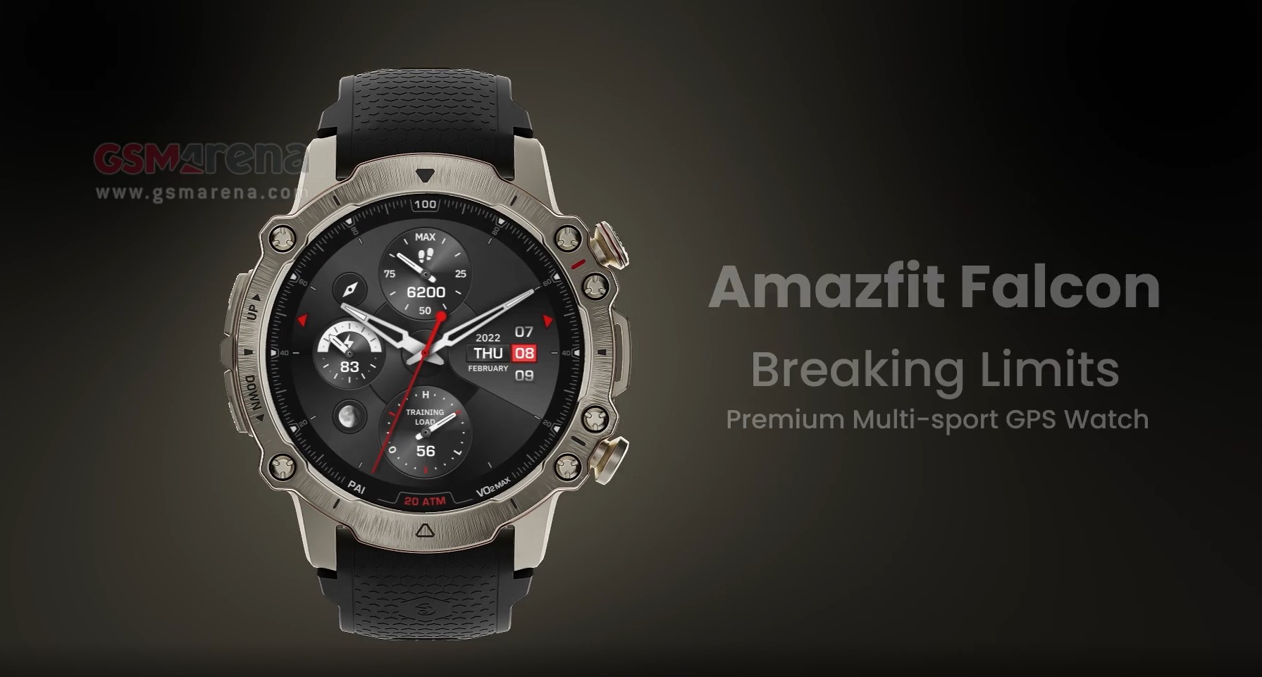Amazfit Falcon leaked video reveals rugged design, key features
