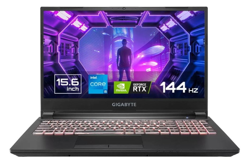 Gigabyte G5 gaming laptops with 11th Gen i5 CPU, up to RTX 3060 & 144Hz