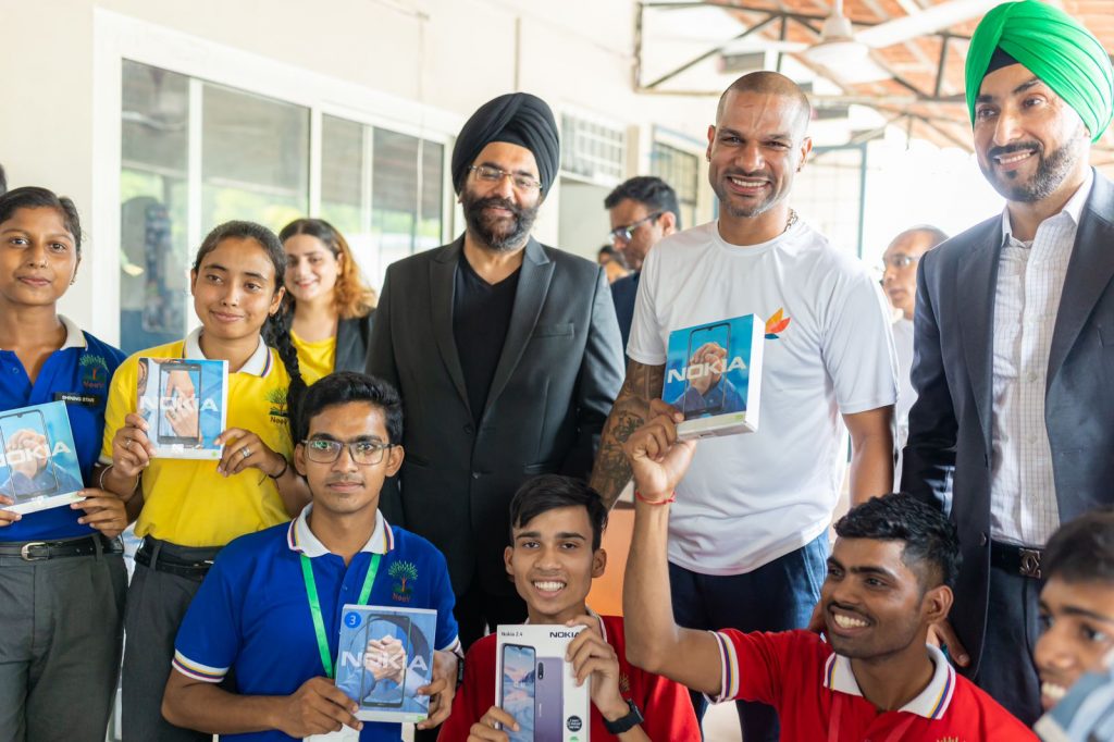 HMD Global x Shikhar Dhawan foundation