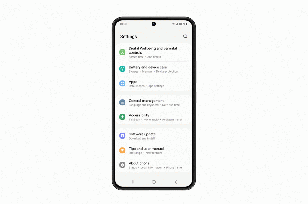 Samsung Bakım Modu