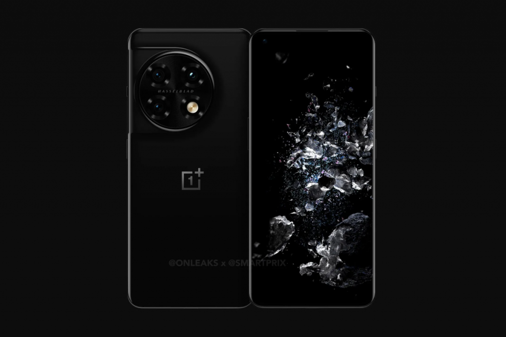 OnePlus 11 Pro 5G CAD render 2