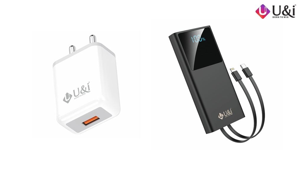 U&i 35W Fast charger and powerbank