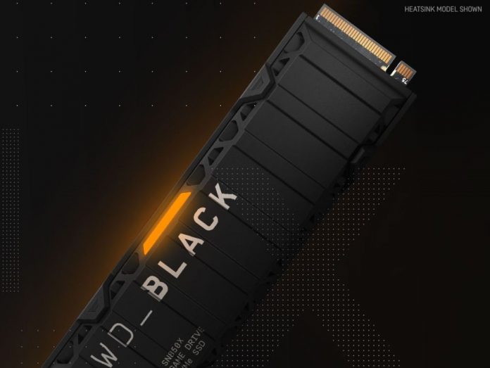 Wd black sn850x nvme ssd with up to 7300 mbps read speeds optional 