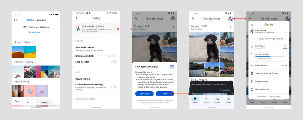 Xiaomi MIUI Gallery Google Photos Integration
