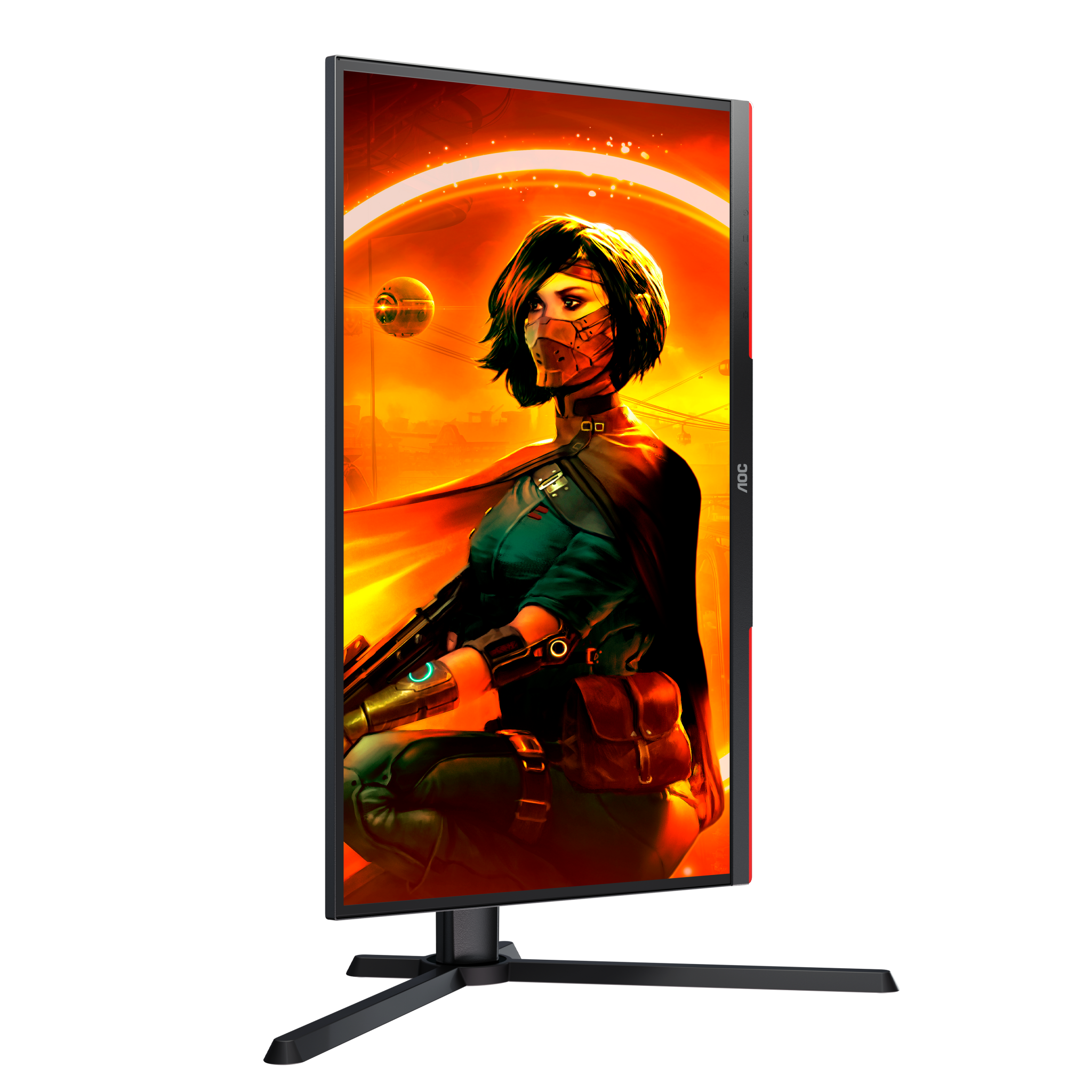 AOC Gaming 25G3ZM/BK monitor with 240Hz refresh rate, 1ms GtG response