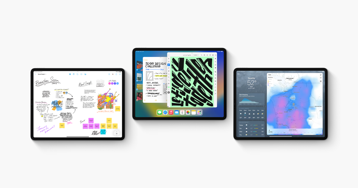 Apple iPadOS 16