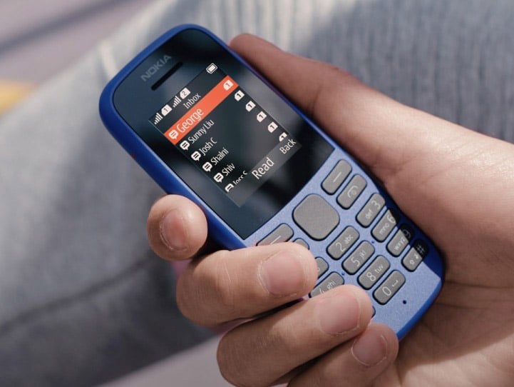 Nokia 105 Dual SIM, White at Rs 1149, New Items in Goalpara