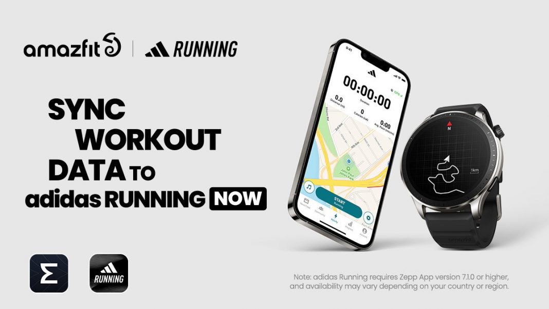Amazfit GTS 4 & GTR 4 now supports sync with Adidas Running app Gizmochina
