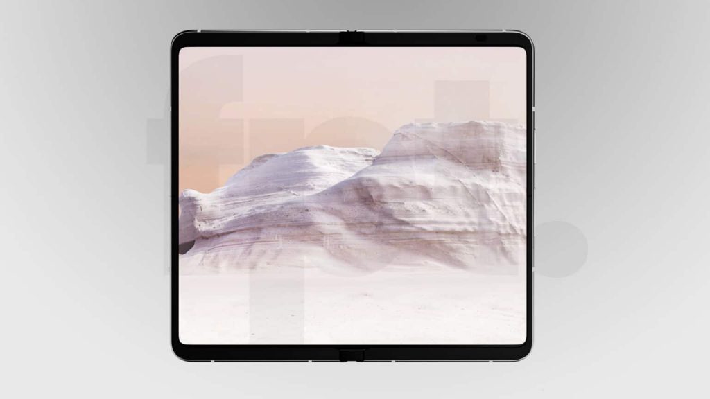Googel pixel fold renders by FrontPageTech