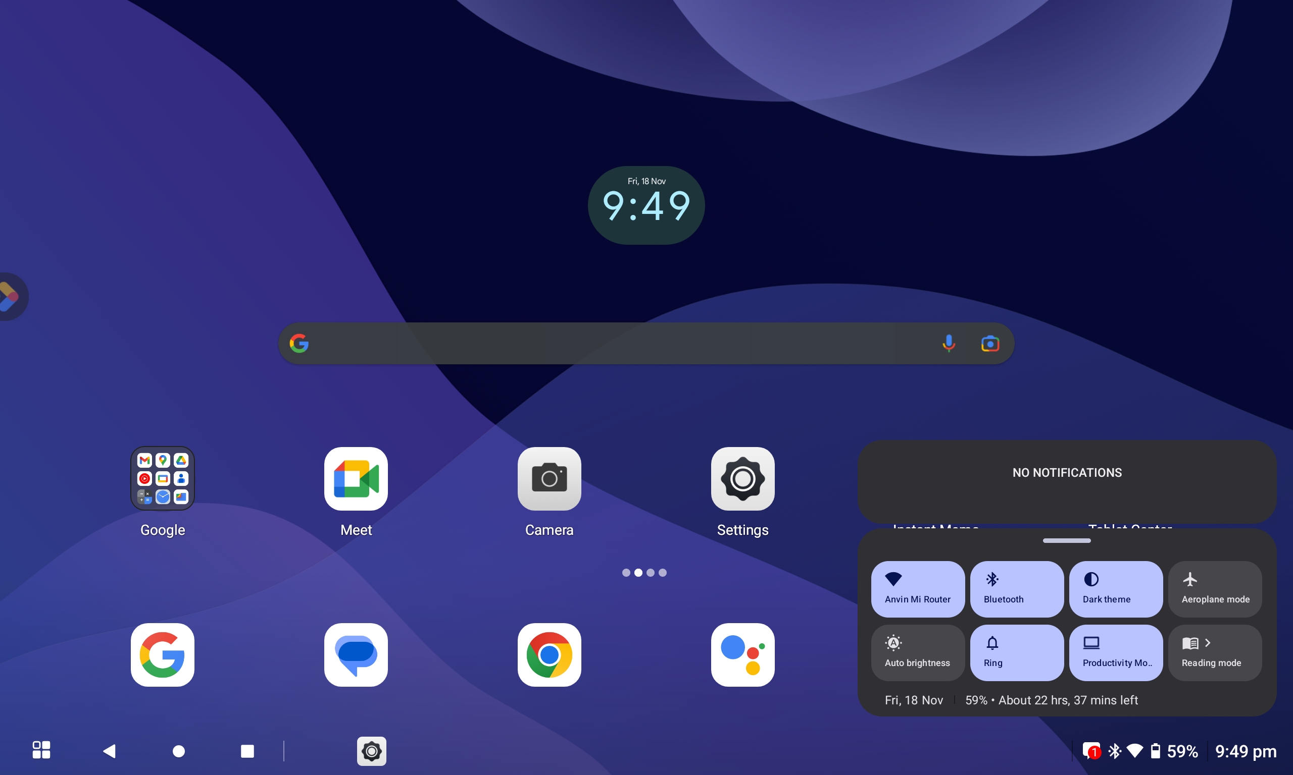 Lenovo Tab P11 Pro (Gen 2) Productivity Mode