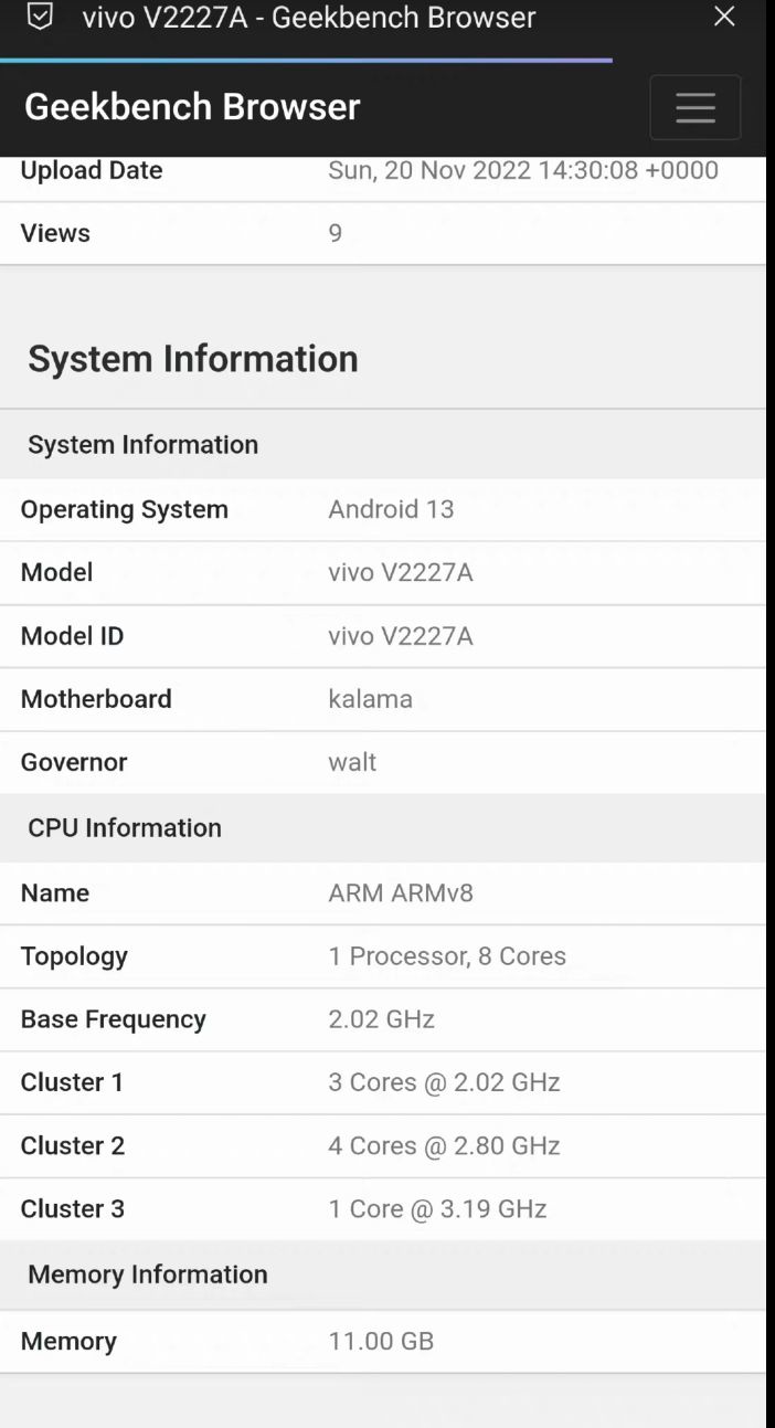 Vivo X90 Pro Plus Geekbench Leak