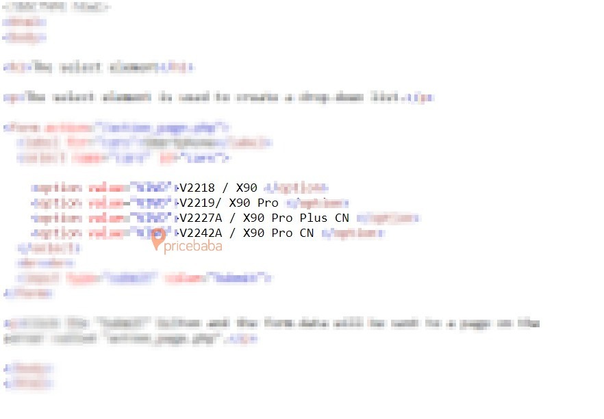 Vivo X90 series models emerge for China, India and global markets ...