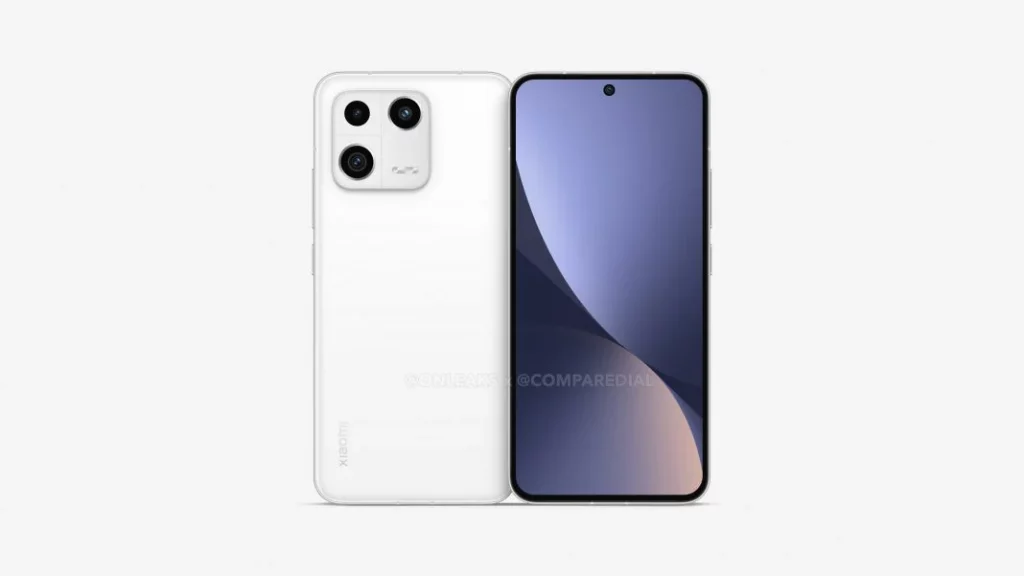 Xiaomi-13-CAD-render