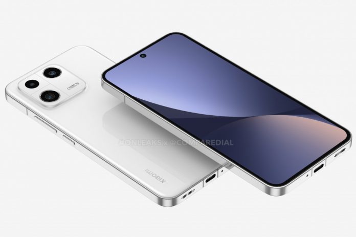 Xiaomi 13 renders