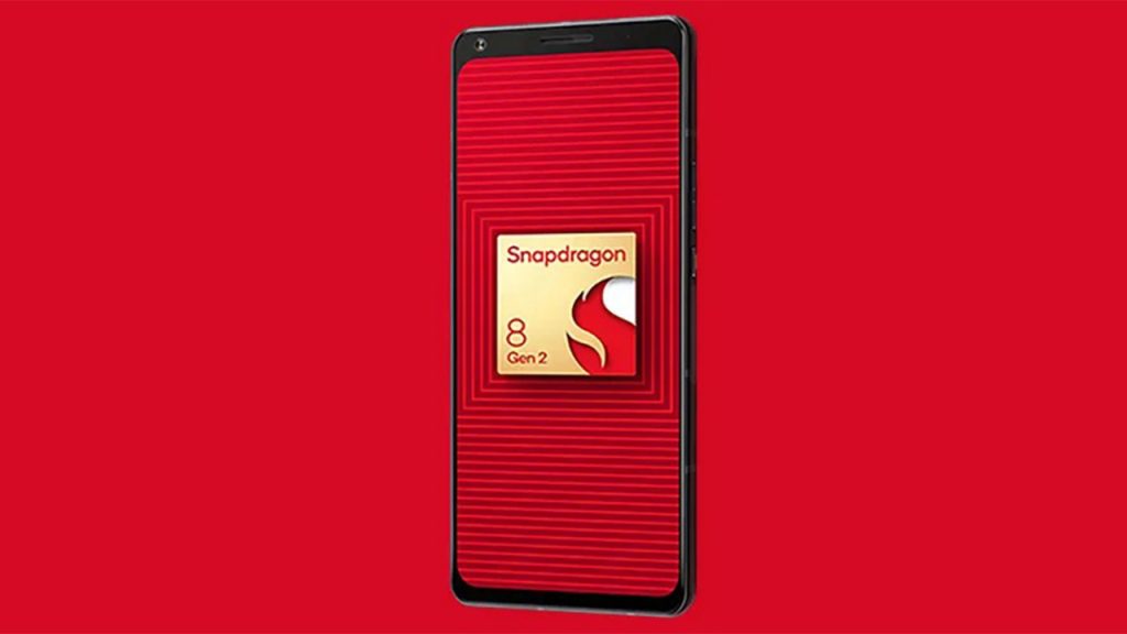 un teléfono con Qualcomm Snapdragon 8 gen 2