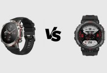 Amazfit Falcon vs Amazfit T-Rex 2: Specs Comparison