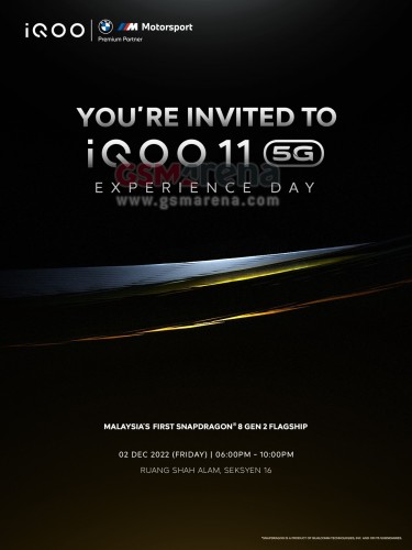 iQOO 11 launch date