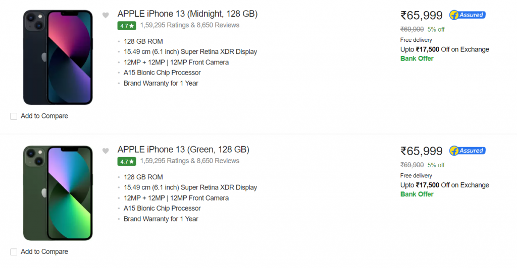 Flipkart Apple Days Sale Brings Massive Discounts on the iPhones in