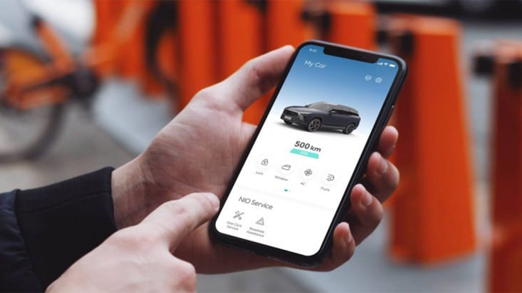 NIO my car app