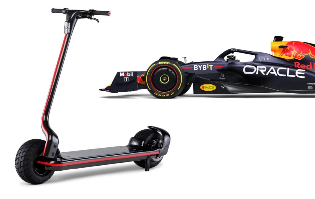 Red Bull Racing eScooter with 28mph top speed and 37 miles range