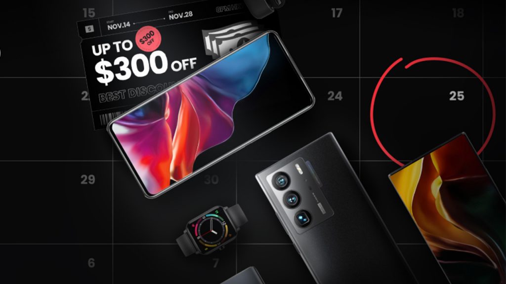 ZTE Axon 40 Ultra and Pro Black Friday Deal