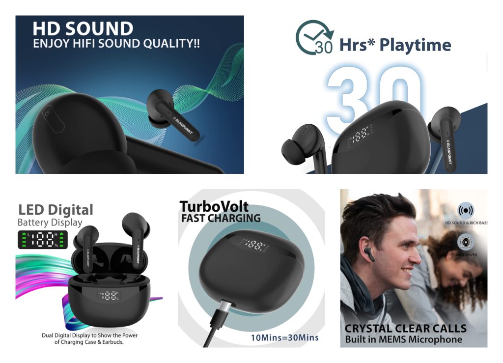 Blaupunkt BTW20 TWS earbuds