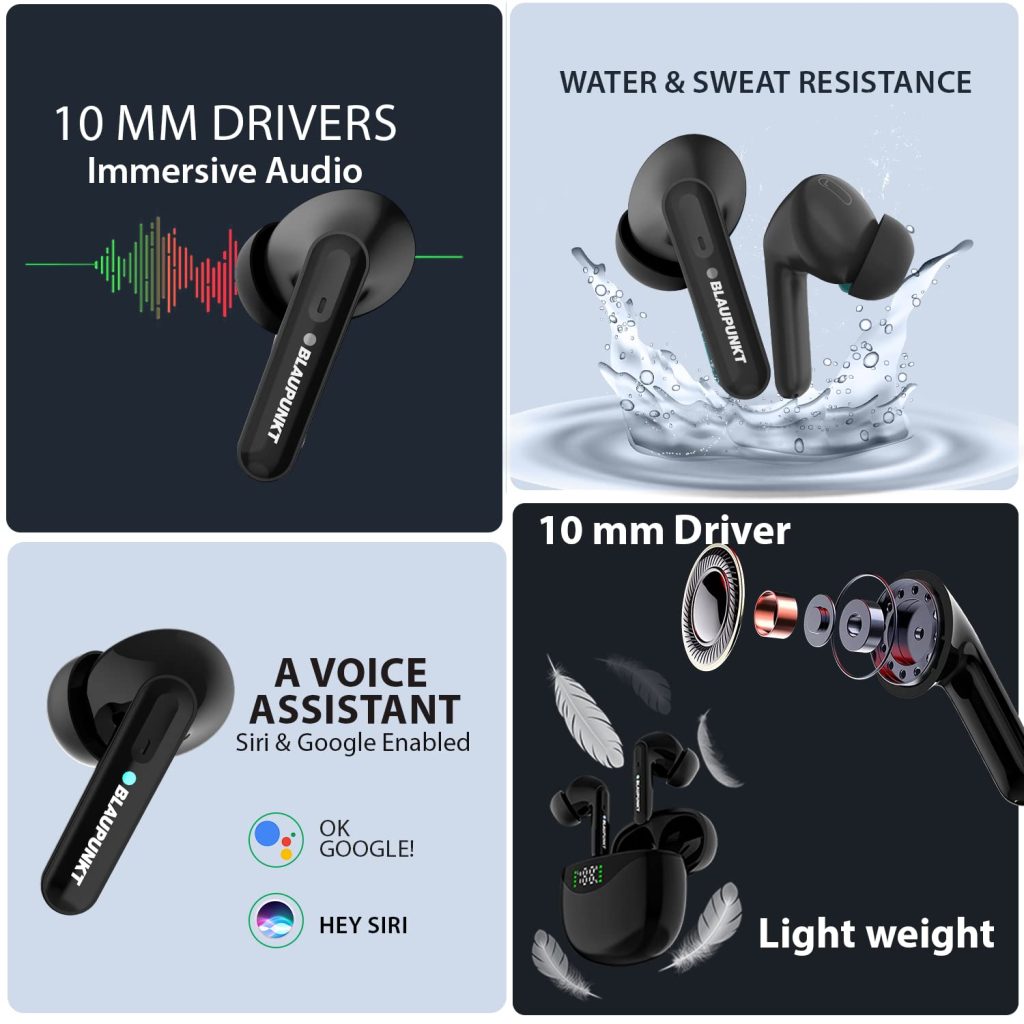 Blaupunkt BTW20 Earbuds With up to 30 Hours of Playback Launched in