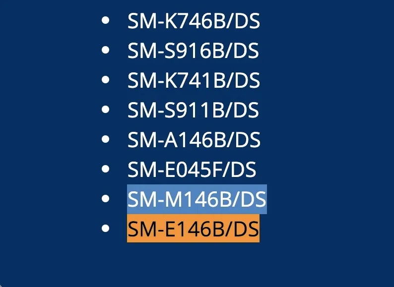 Samsung Galaxy M14 5G BIS'de Görüldü!