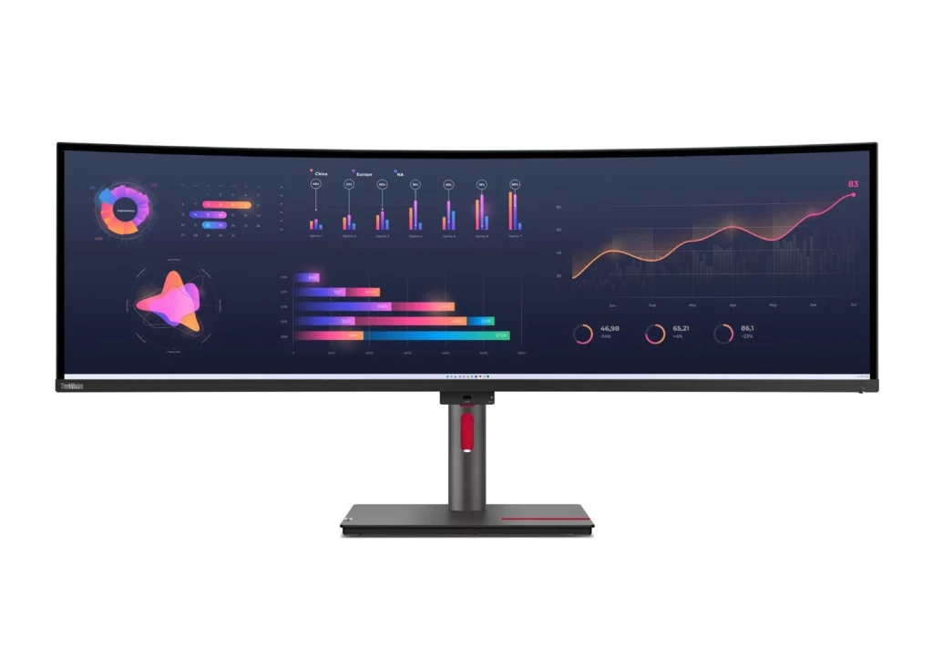 Lenovo ThinkVision P49w30 Monitor With LG's IPS Black Panel, 200001 Contrast Ratio Launched