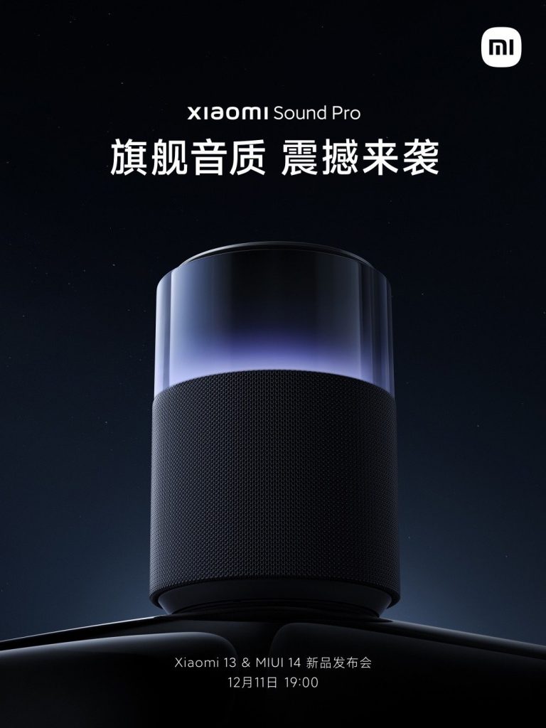 Avance del altavoz inteligente Xiaomi Sound Pro