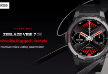 Zeblaze Vibe 7 Pro with 30 days battery life and a 1.43-inch AMOLED display unveiled Zeblaze Vibe 7 Pro