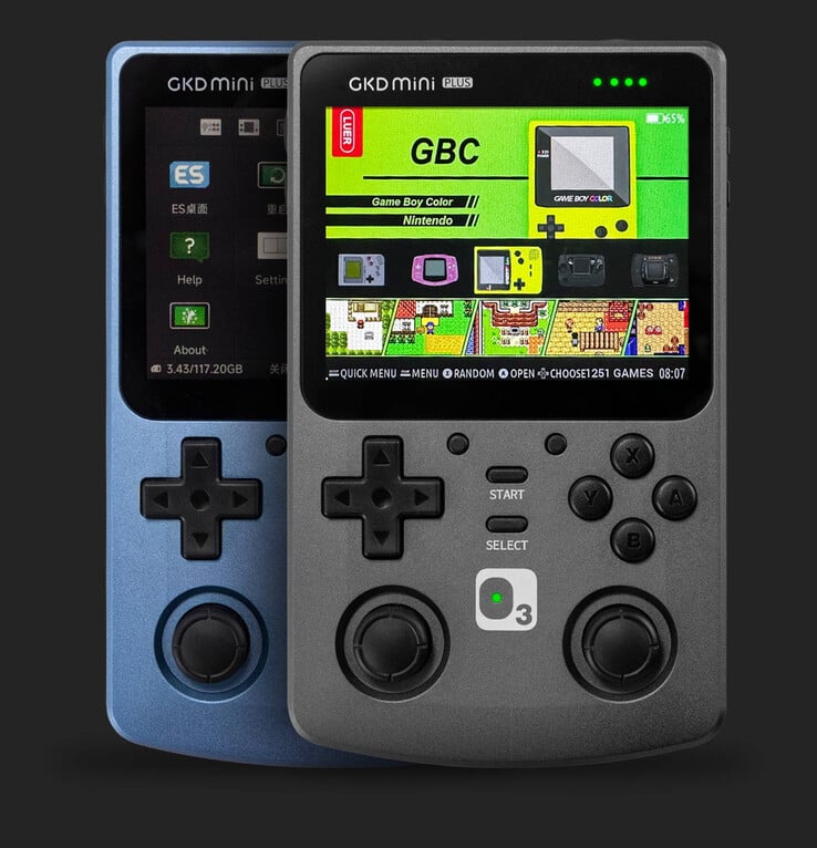 GKD Mini Plus Classic handheld console Kickstarter crowdfunding 