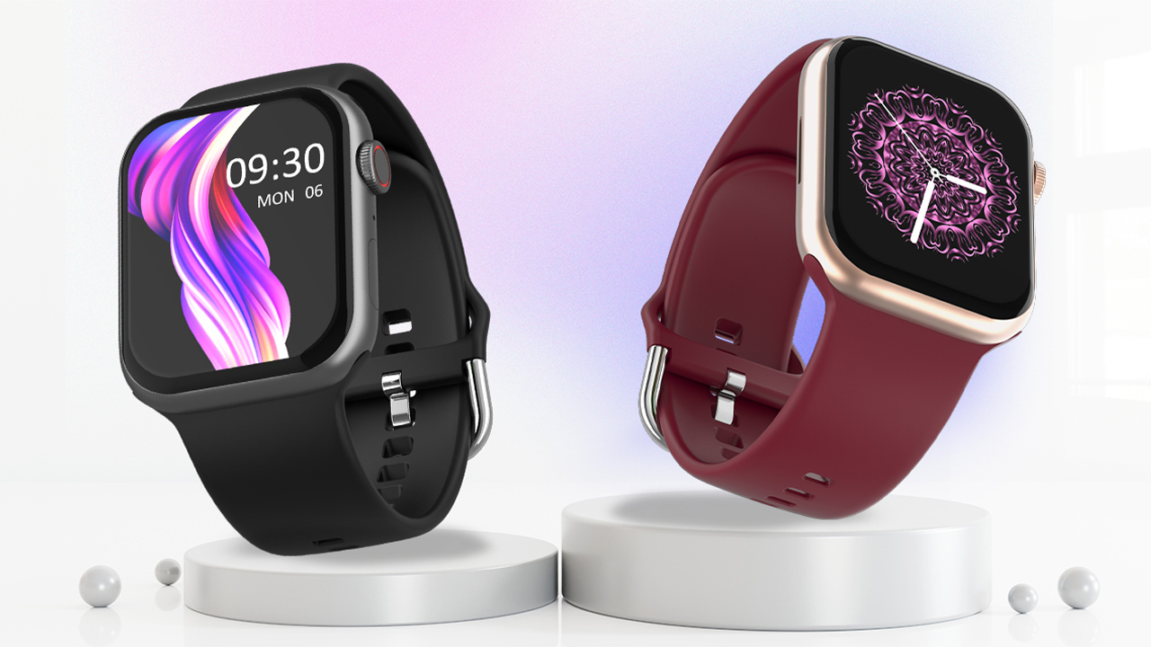 GizFit PLASMA Gizmore's Latest Smartwatch with 1.9inch Display and
